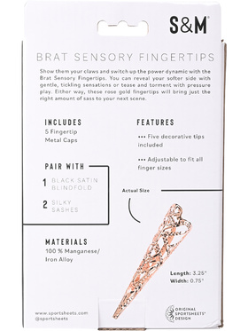 Sex & Mischief: Brat Sensory Fingertips