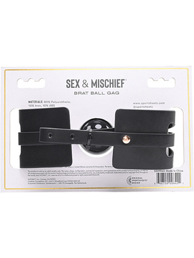 Sex & Mischief: Brat Ball Gag