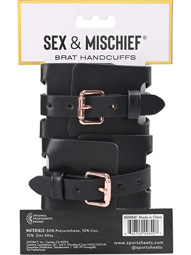Sex & Mischief: Brat Handcuffs