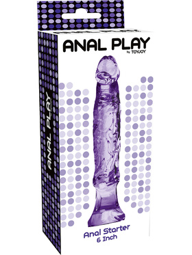 Toy Joy: Anal Play, Anal Starter Dildo, 16 cm, lila