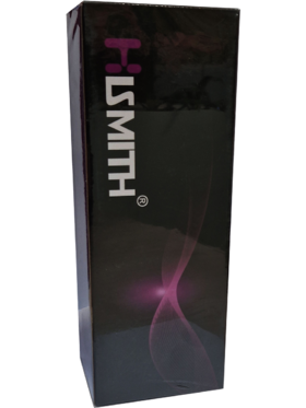Hismith: KlicLok PVC Dildo, 24.5 cm, ljus