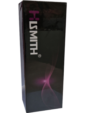 Hismith: KlicLok Silicone Dildo, 20 cm, ljus