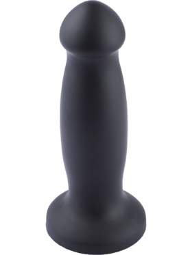 Hismith: KlicLok Silicone Dildo, 18 cm, svart