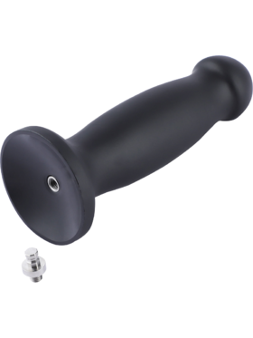 Hismith: KlicLok Silicone Dildo, 18 cm, svart