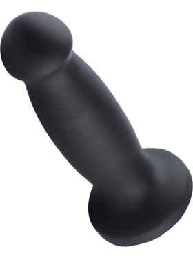 Hismith: KlicLok Silicone Dildo, 18 cm, svart