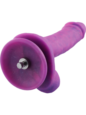 Hismith: KlicLok Silicone Dildo, 19 cm, lila