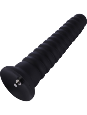 Hismith: KlicLok Ribbed Silicone Anal Dildo, 25 cm