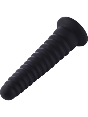 Hismith: KlicLok Ribbed Silicone Anal Dildo, 25 cm