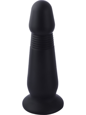 Hismith: KlicLok Silicone Anal Dildo, 25 cm, svart