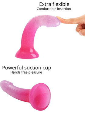 Love to Love: Dildolls Sunrise, Dildo med Sugkopp, 18 cm