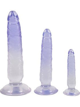 You2Toys: Crystal Clear, Anal Dildo Training Set