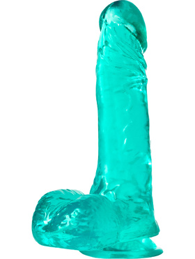 B Yours Plus: Ram n' Jam Dildo, 20 cm, turkos