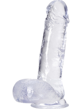 B Yours Plus: Rock n' Roll Dildo, 18 cm, transparent