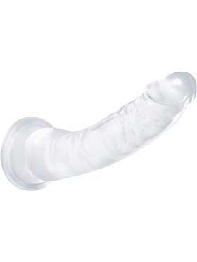 B Yours: Diamond Glisten Dildo, 22 cm, transparent