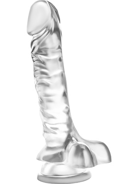 B Yours: Diamond Dazzle Dildo, 23 cm, transparent