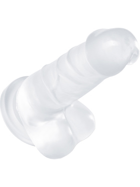 B Yours: Diamond Quartz Dildo, 19 cm, transparent