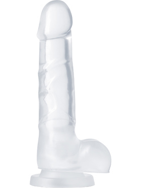 B Yours: Diamond Quartz Dildo, 19 cm, transparent