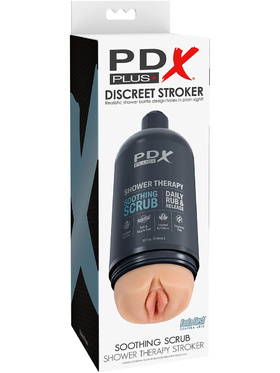 Pipedream PDX Plus: Shower Therapy Stroker, Soothing Scrub
