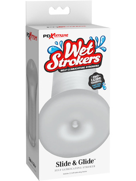 Pipedream Wet Strokers: Slide & Glide, Self-Lubricating Stroker