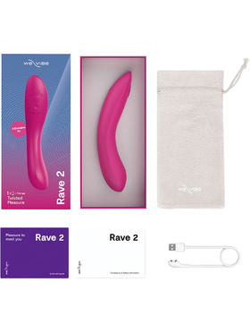 We-Vibe: Rave 2, G-punktsvibrator, rosa