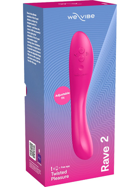 We-Vibe: Rave 2, G-punktsvibrator, rosa