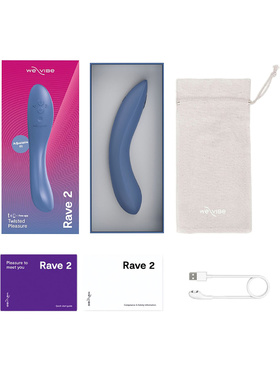 We-Vibe: Rave 2, G-punktsvibrator, blå