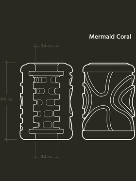 Handy: Handy Mermaid Sleeve, Coral