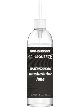 Doc Johnson: Mainsqueeze, Waterbased Masturbator Lube, 100 ml