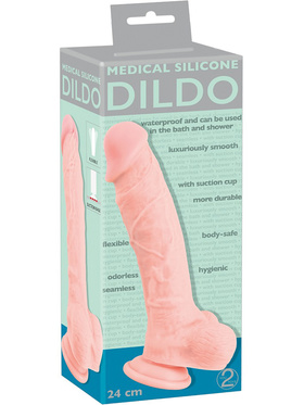 You2Toys: Medical Silicone Dildo, 24 cm