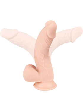 Nature Skin: Bendable Realistic Dildo, 24 cm