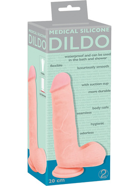 You2Toys: Medical Silicone Dildo, 20 cm