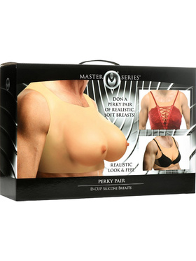 XR Master Series: Perky Pair, D-Cup Silicone Breasts