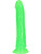 RealRock: Glow in the Dark Realistic Dildo, 18 cm, grön