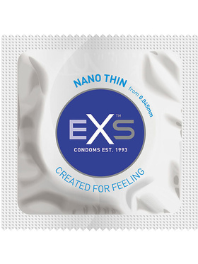 EXS Nano Thin: Kondomer, 48-pack