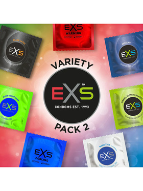 EXS Variety Pack 2: Kondomer, 48-pack