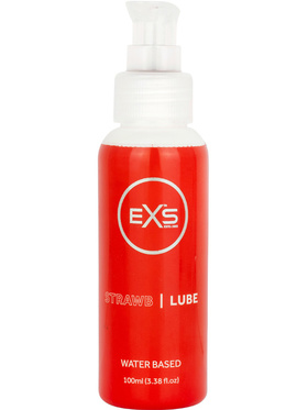 EXS: Water Based Strawberry Lube, 100 ml
