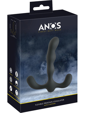 Anos: Flexible Prostate Stimulator with 3 motors