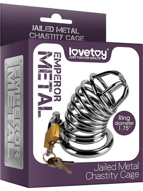 LoveToy: Jailed Metal Chastity Cage