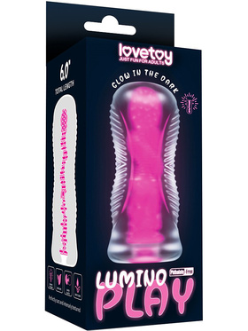 LoveToy: Lumino Play Stroker, Pink Glow