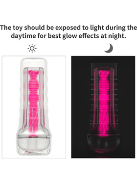 LoveToy: Lumino Play Masturbator, Pink Glow
