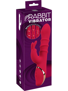 You2Toys: Rabbit Vibrator with 3 Moving Rings