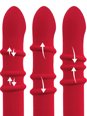 You2Toys: Rabbit Vibrator with 3 Moving Rings