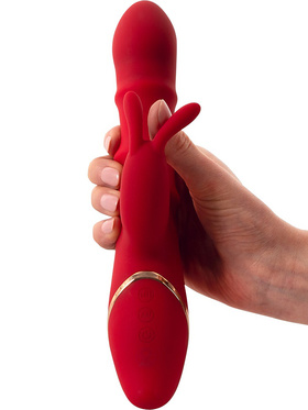 You2Toys: Rabbit Vibrator with 3 Moving Rings