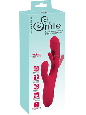 Sweet Smile: Rabbit Vibrator with G-Spot Stimulation
