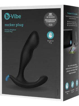 B-Vibe: Rocker Plug, Rocking, Weighted Prostate Plug