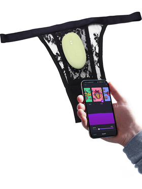 Magic Motion: Nyx, Smart App-Controlled Panty Vibrator, grön