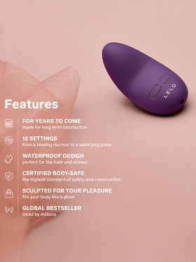 LELO: Lily 3, Klitorisvibrator, ljuslila