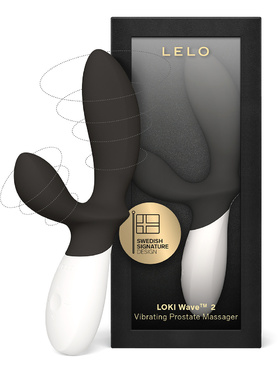 LELO: Loki Wave 2, Vibrerande Prostatamassager, svart