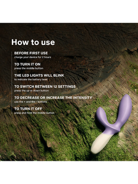 LELO: Loki Wave 2, Vibrerande Prostatamassager, svart