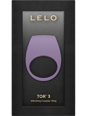 LELO: Tor 3, Vibrerande Penisring för Par, lila